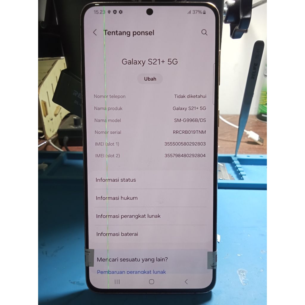 lcd frem samsung s21plus copotan ori