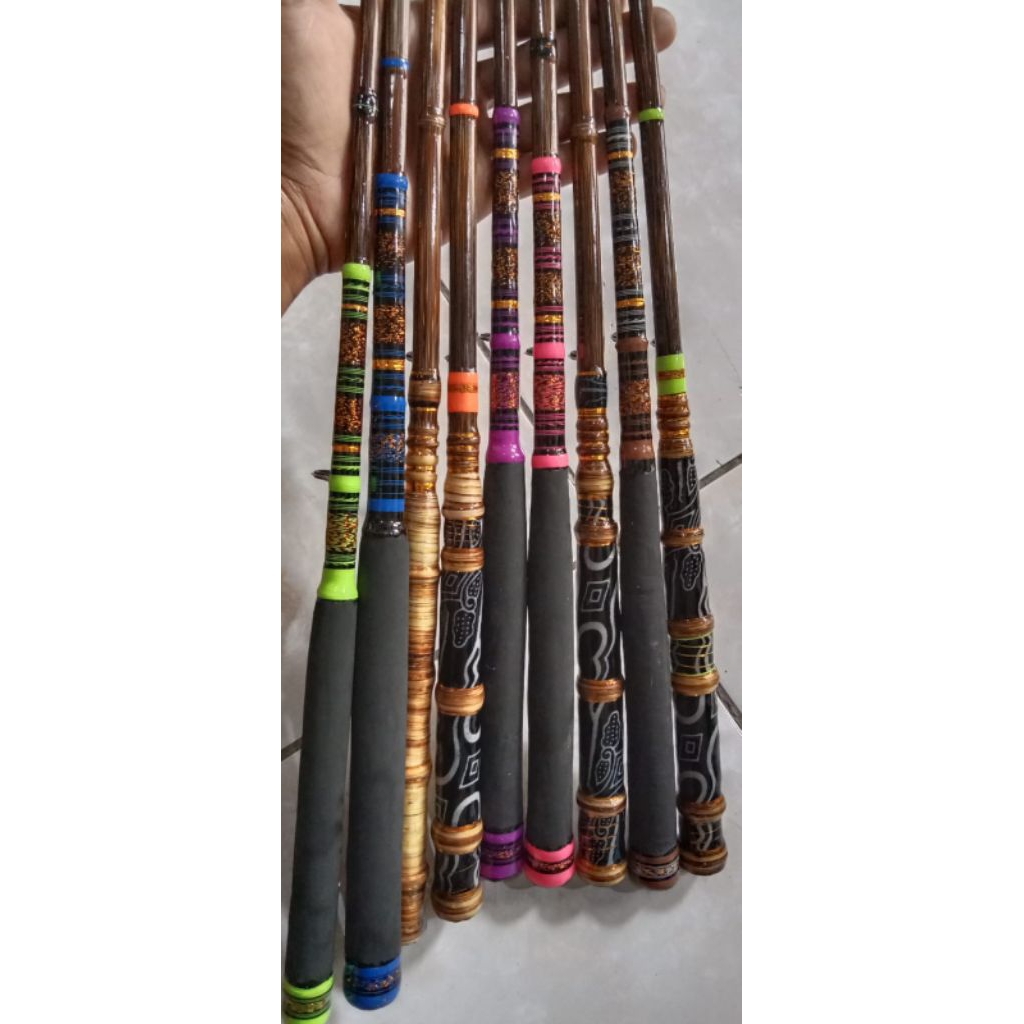 joran  bambu waregu full motif