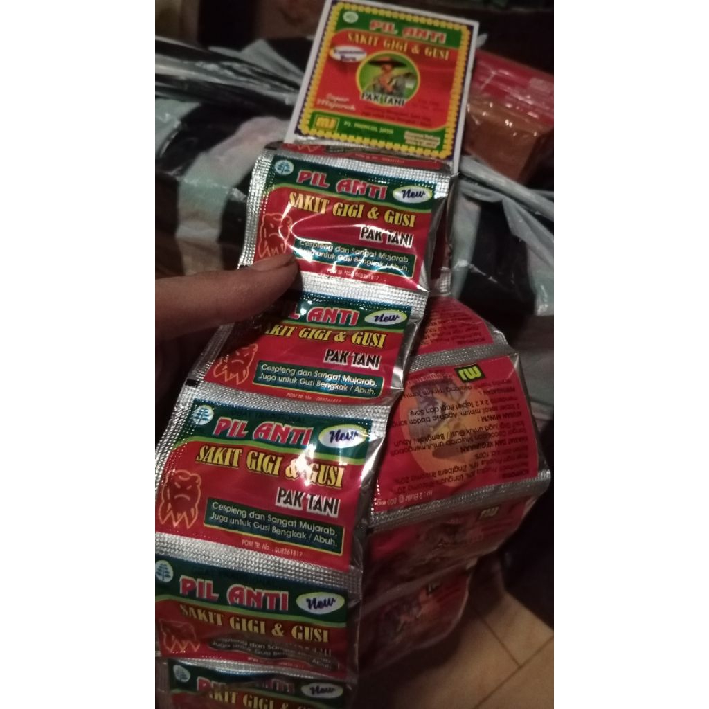 PiL anti Sakit Gigi-Cap Pak Tani