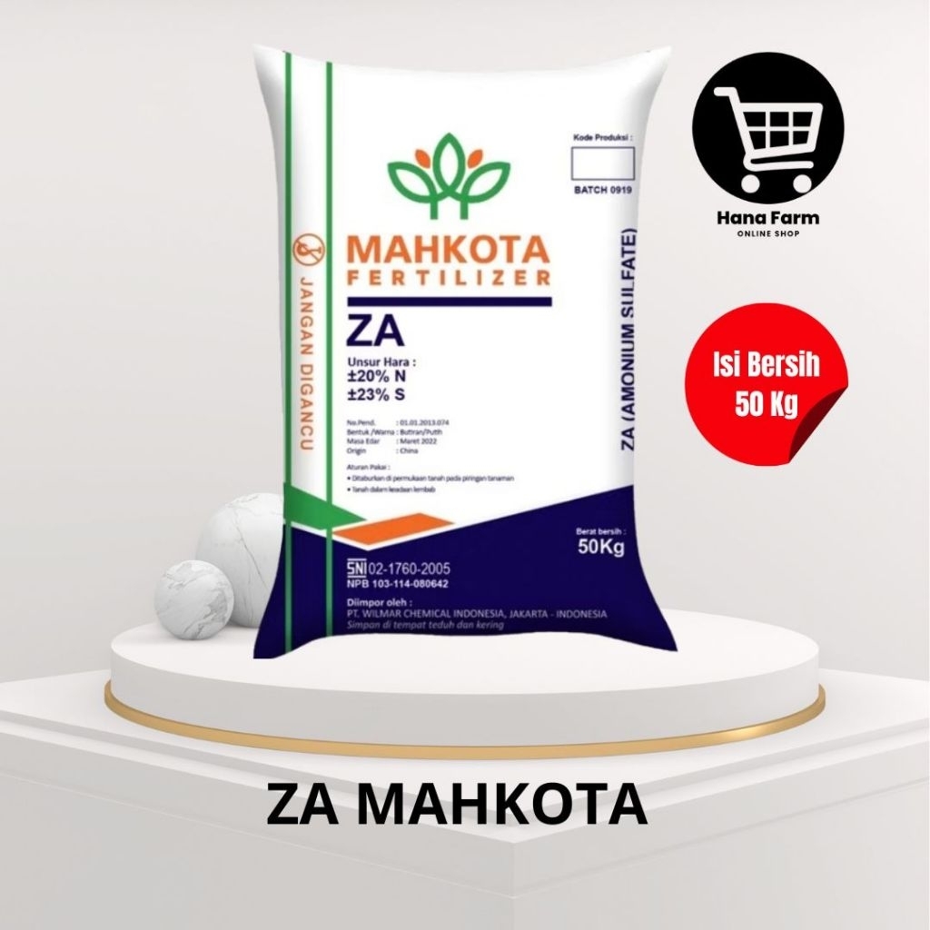 Pupuk ZA Mahkota 50 Kg