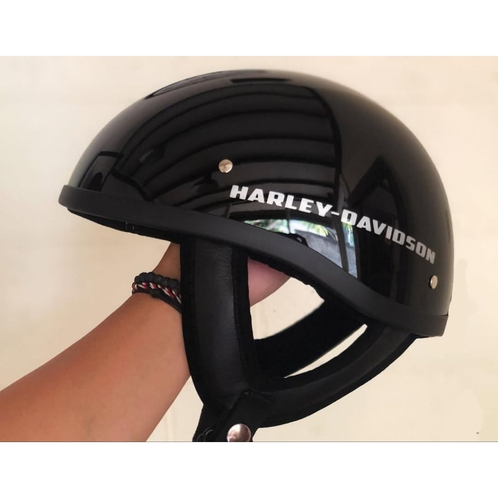 helm HD cetok harley davidson motorcycle simpel 0637