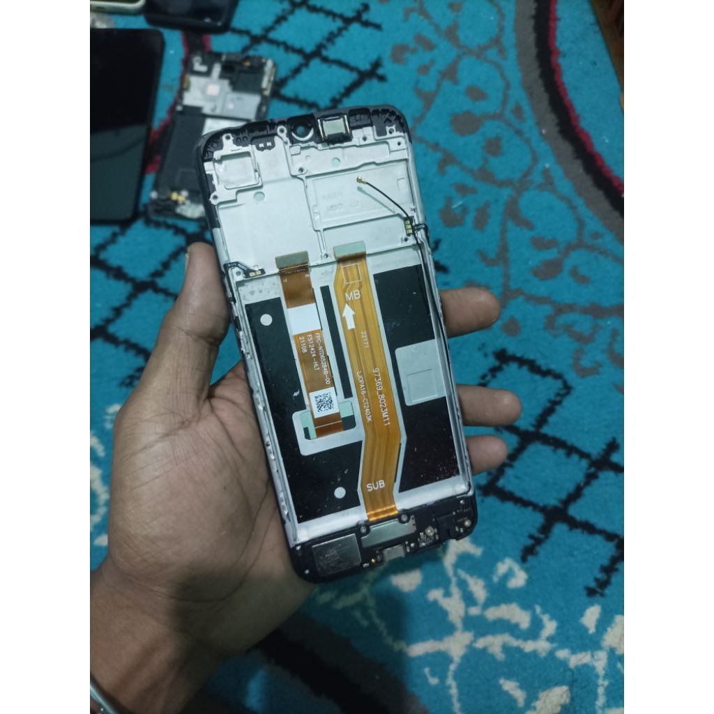 lcd copotan oppo a16