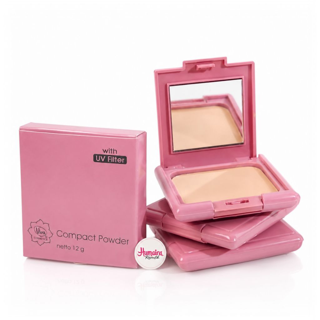 Viva Compact Powder Pink Baru