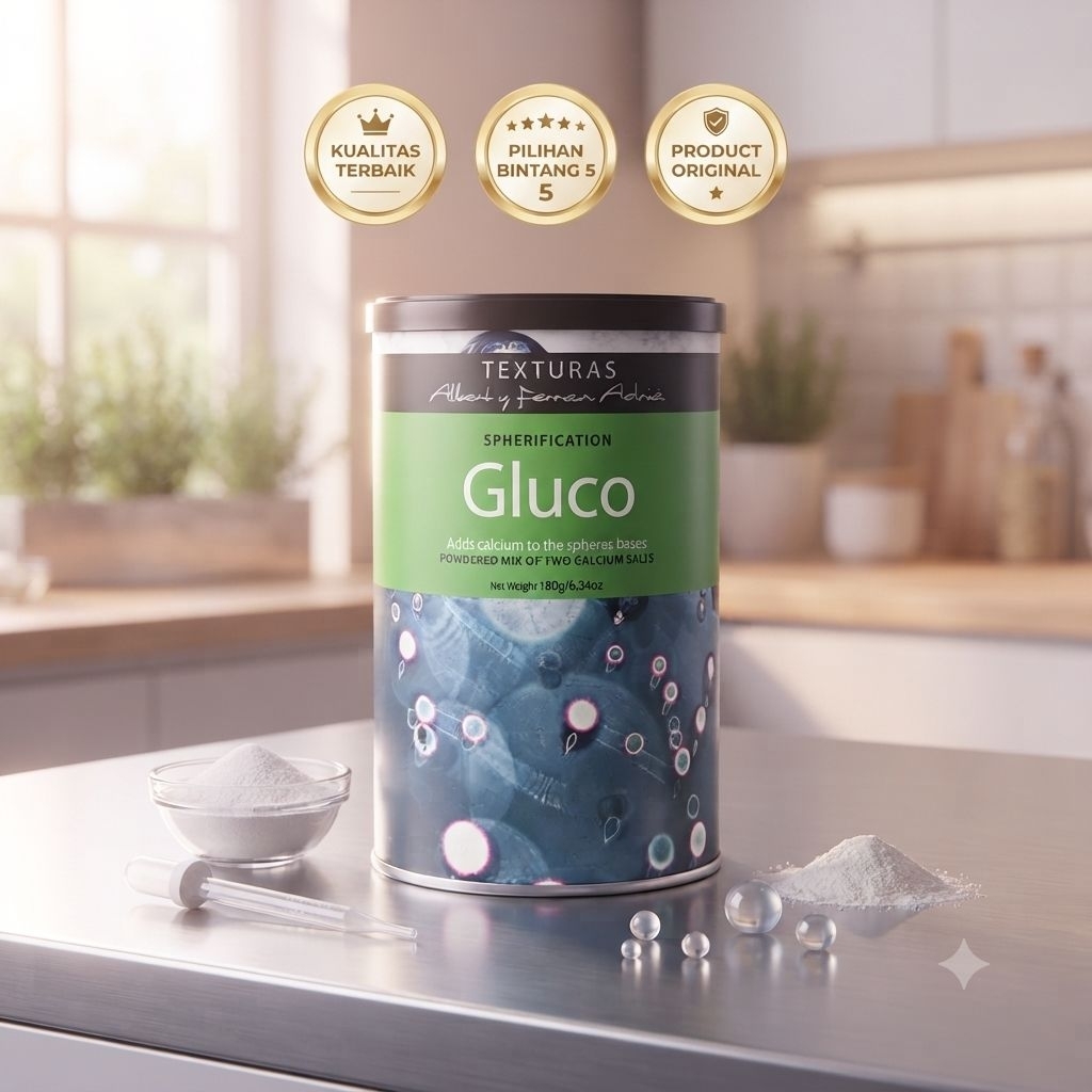 Texturas spherification Gluco - calcium gluconate / lactate | Albert y ferran adria 600 Gr