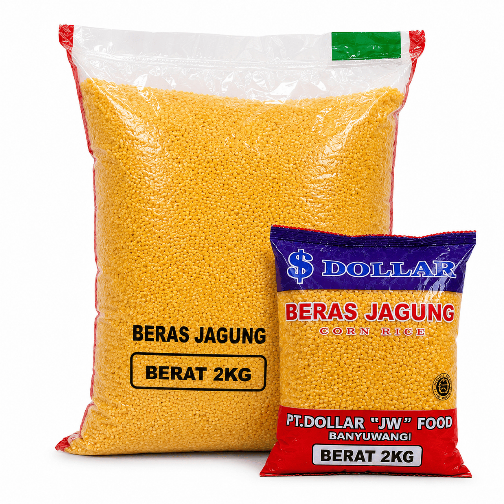 Beras Jagung 2kg / Beras Jagung Dollar / Beras Jagung pulen / beras jagung super - beras jagung doll