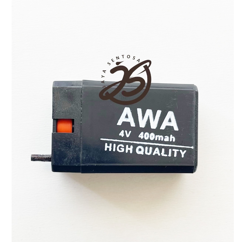 BATERAI 4V 400MAH AKI KERING 4 VOLT 400MAH BATERAI AKI KERING 4VOLT 400 maH ups stabilizer