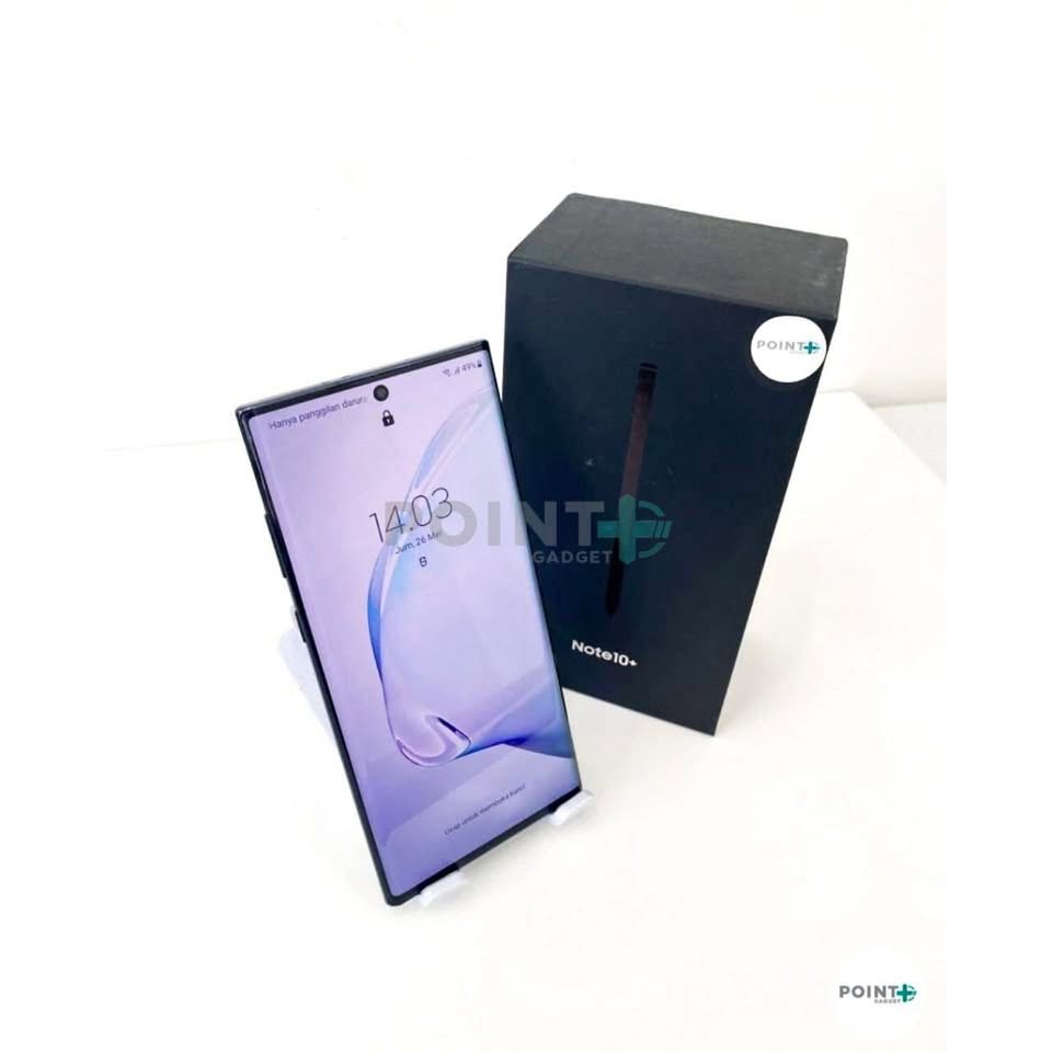 Samsung Note 10 Plus 12/256 Garansi Resmi Sein - Aura Black