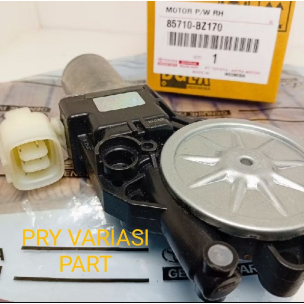Motor Power Window Depan Kanan Supir Pin 6 Denso Penggerak Kaca 85710-BZ170 Grand New Avanza Veloz N