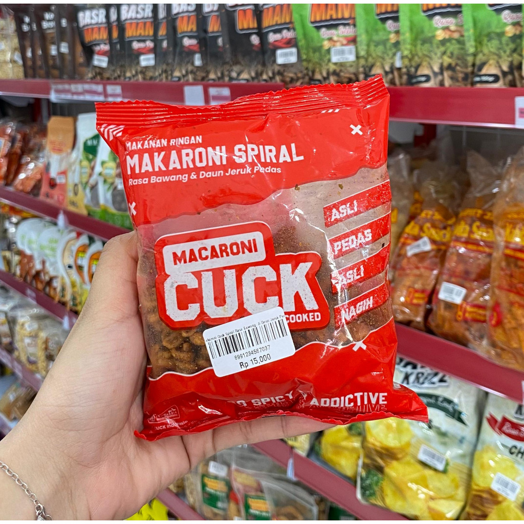 Makaroni Cuck Dan Mie Kremes Cuck 80gr| Jajanan Viral |Enak dan Nikmat