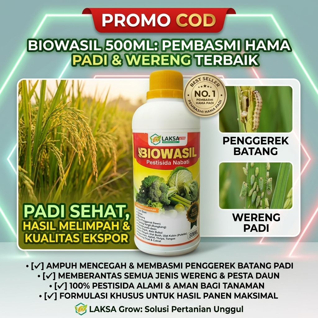 (PROMO COD) Obat Hama padi Paling Ampuh Sudah terbukti mampu untuk mencegah dan membasmi penggerek b