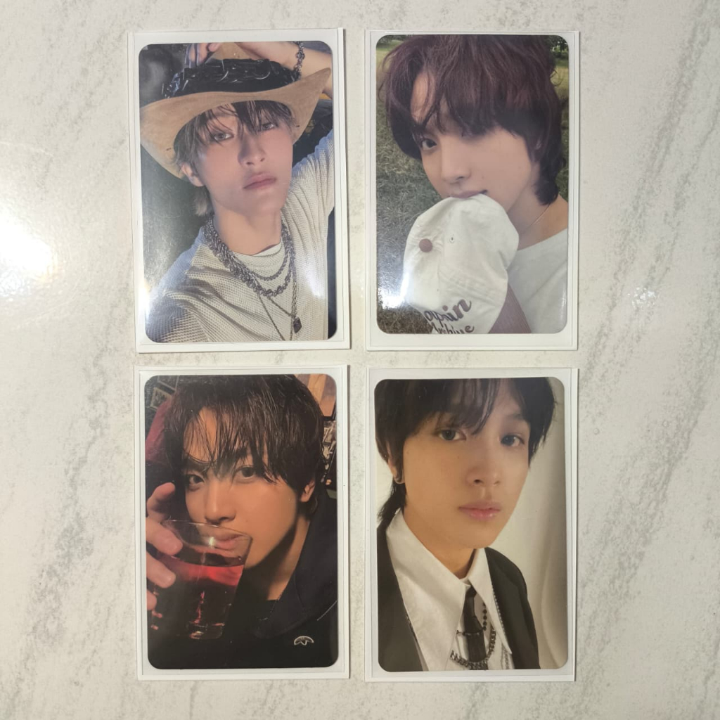 Ready Stock Official Photocard Mark Cowboy Haechan Wine, Haechan Pilek, Haechan Gigit Topi dan Album