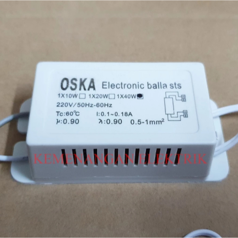 "New" Trafo Elektronik Lampu TL 40watt / Ballast Elektronik TL-D 40watt
