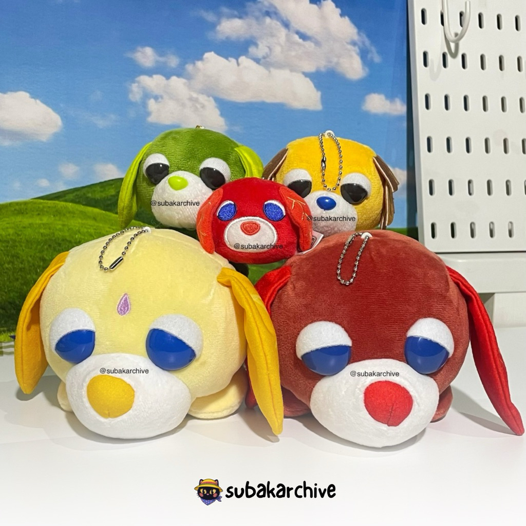 [subakarchive] Boneka Ochaken Sega Ganci Ocha-ken Original Japan Plush Tea Dog Boneka Anjing Teh Seg