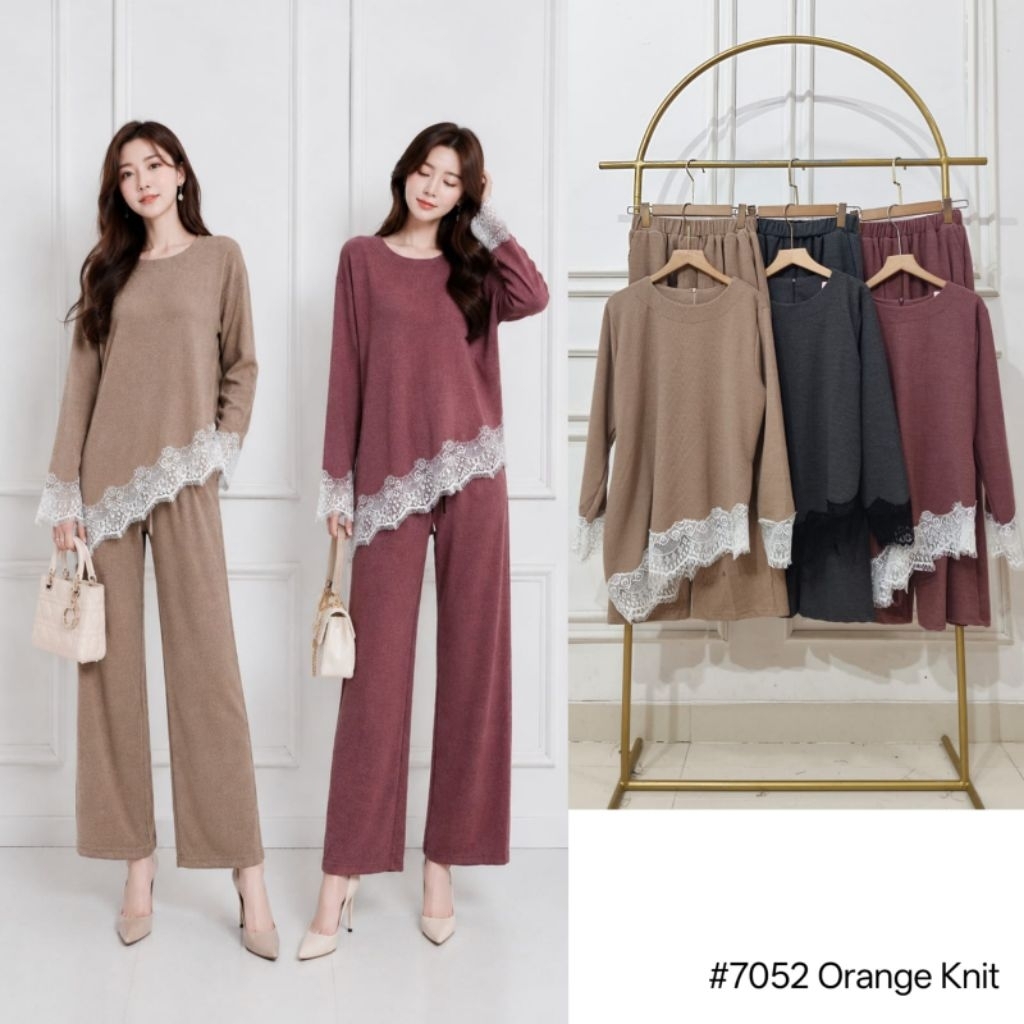 Setelan Celana Renda Terbaru Premium Cantik Kekinian CLARKE ORI