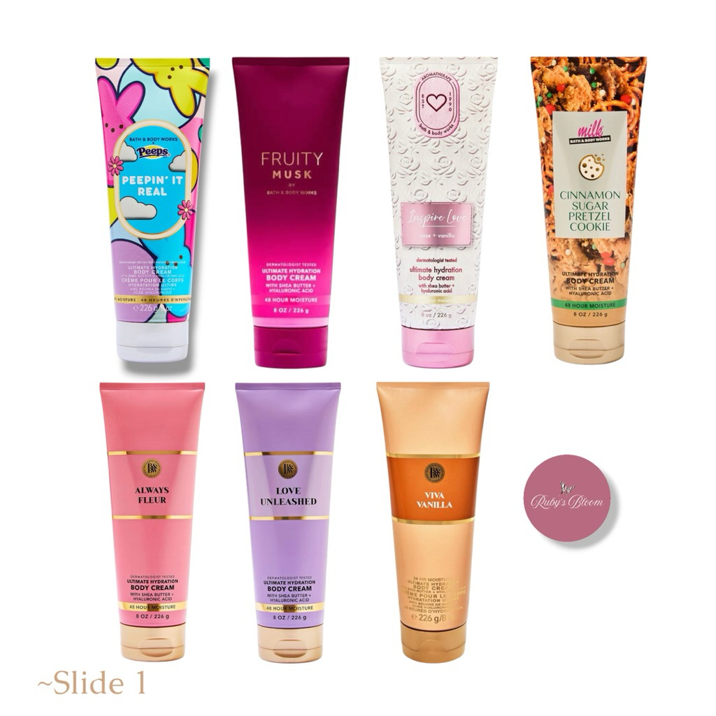 [READY STOCK] BODY CREAM Bath & Body Works | Cinnamon | Evil Queen | Maleficent | Jasmine | Moana | 