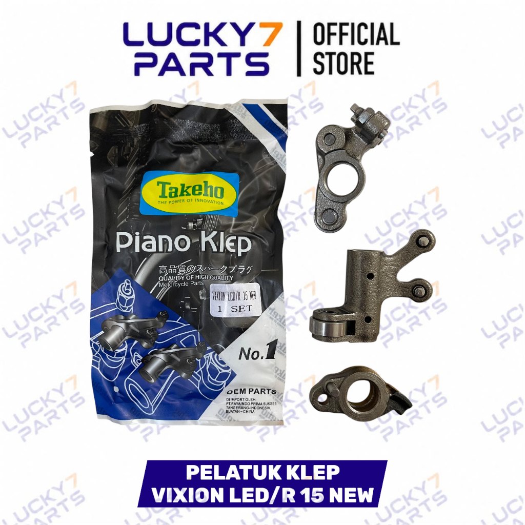 PELATUK KLEP MOTOR VIXION LED/R 15 NEW BK6-E2150-00 (IN) BK6-E2160-00 (EX) (TAKEHO)