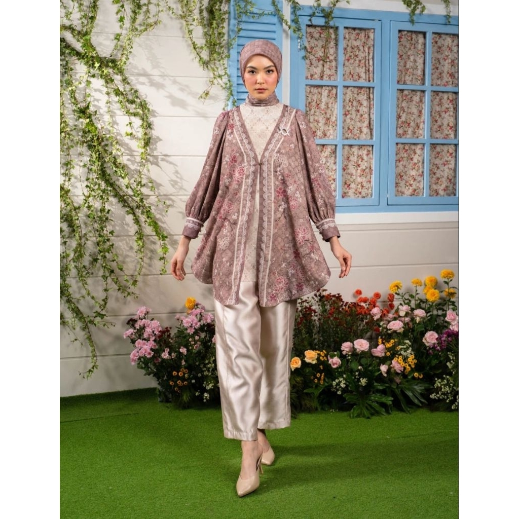 Nayandari Tunik Wearing Klamby size L NEW ( Sogan )