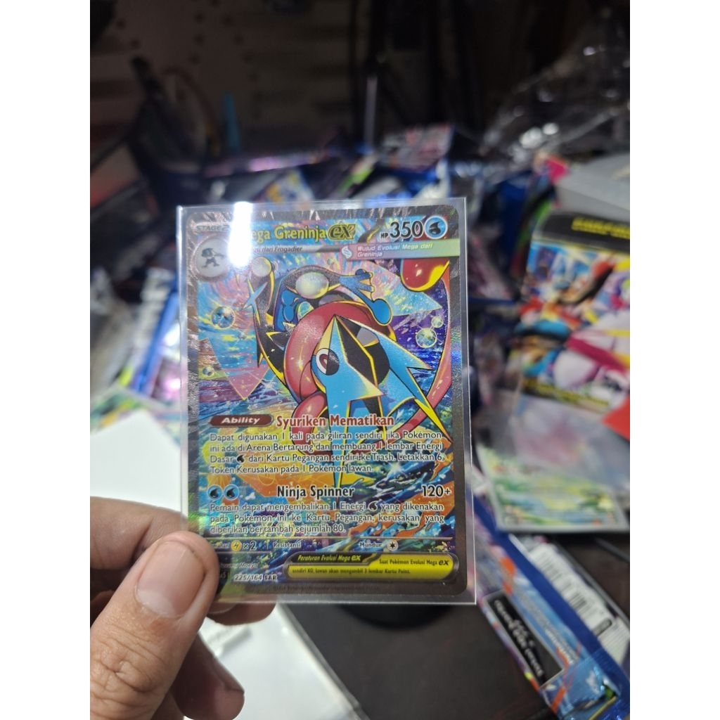 GRENINJA EX SAR Bahasa Indonesia [pokemon tcg]