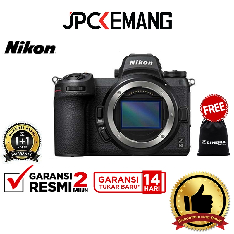 Nikon Z6 II Nikon Z6II Nikon Z6 Mark II Body Only Garansi Resmi