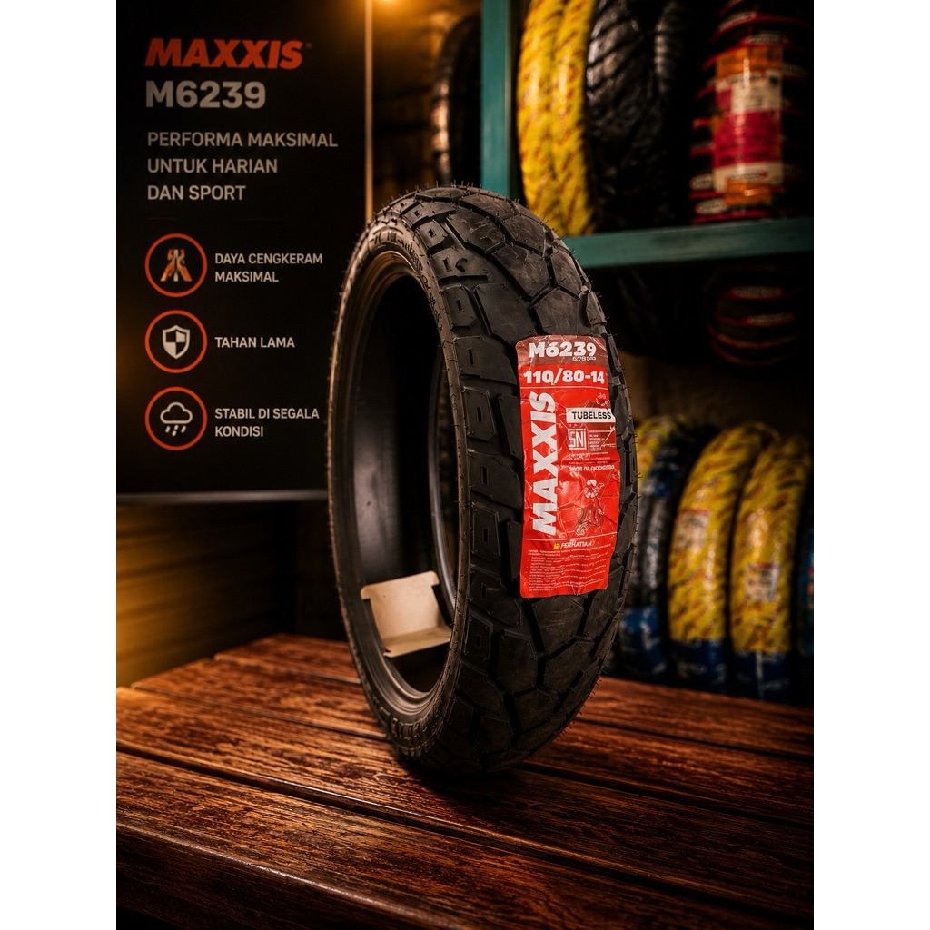 Ban Maxxis dual purpose 110/80 14