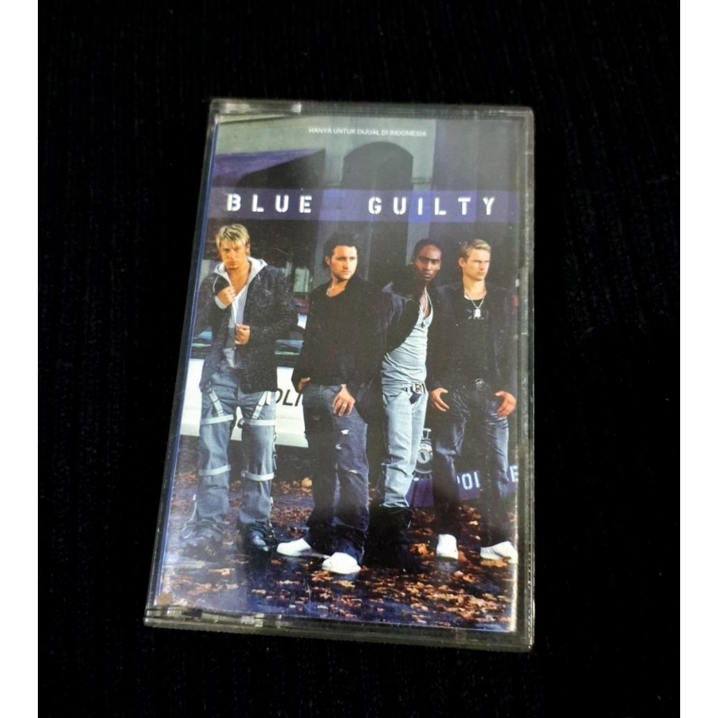 Kaset Pita BLUE- Guilty || Cover VGC No Coretan | Casing Kaset ada Retak Halus