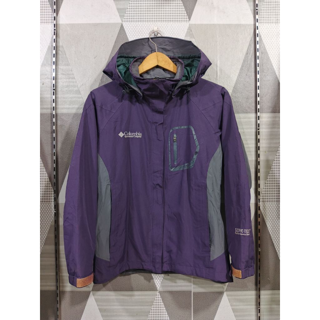 JAKET COLUMBIA TITANIUM GORE-TEX PERFORMANCE SHELL HOODED JACKET – GORPCORE / TECHNICAL OUTDOOR