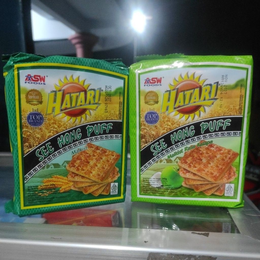 BISKUIT HATARI  MALKIST DAN MALKIST RASA KELAPA