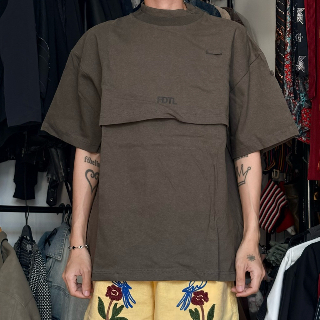 Tagged FDTL Tee Olive