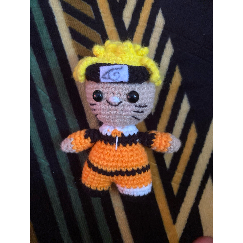 Boneka rajutan naruto