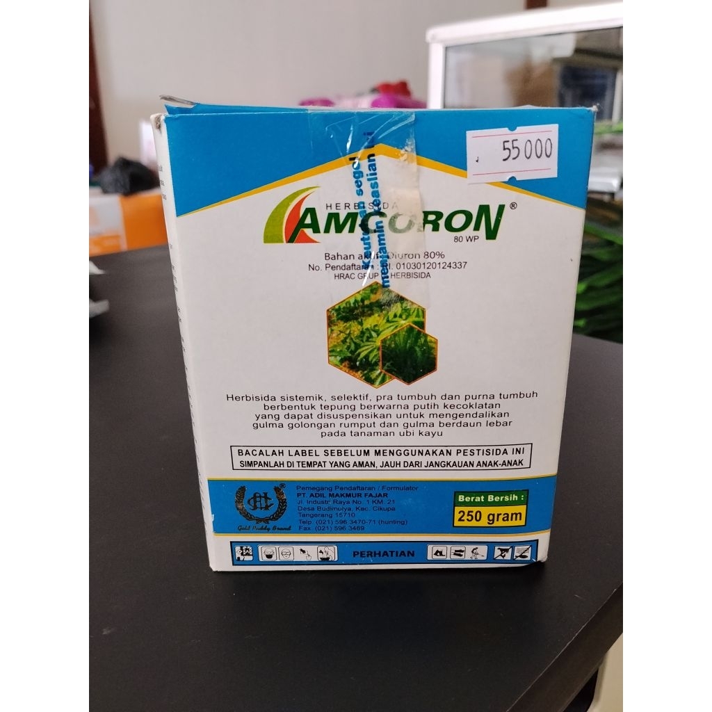 Herbisida Amcoron 80 WP kemasan 250gr