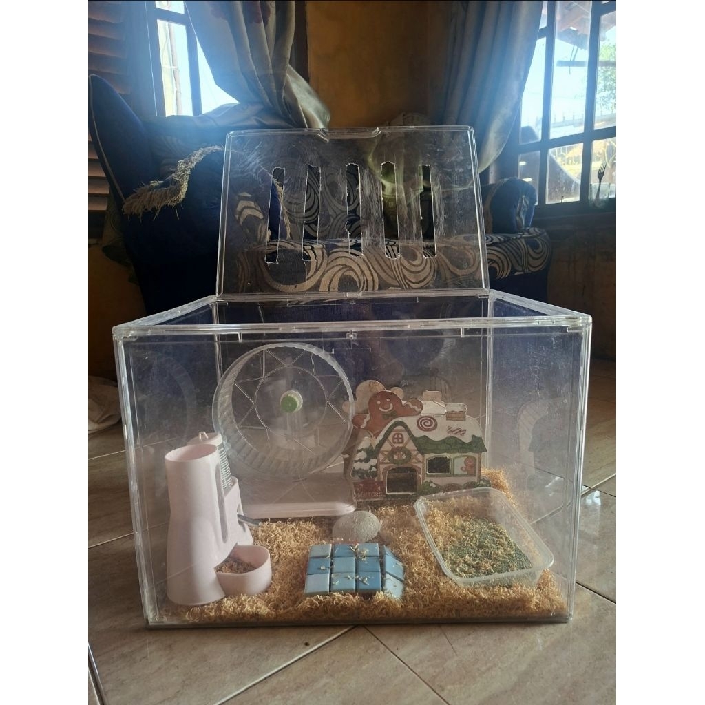 PRELOVED all in kandang hamster