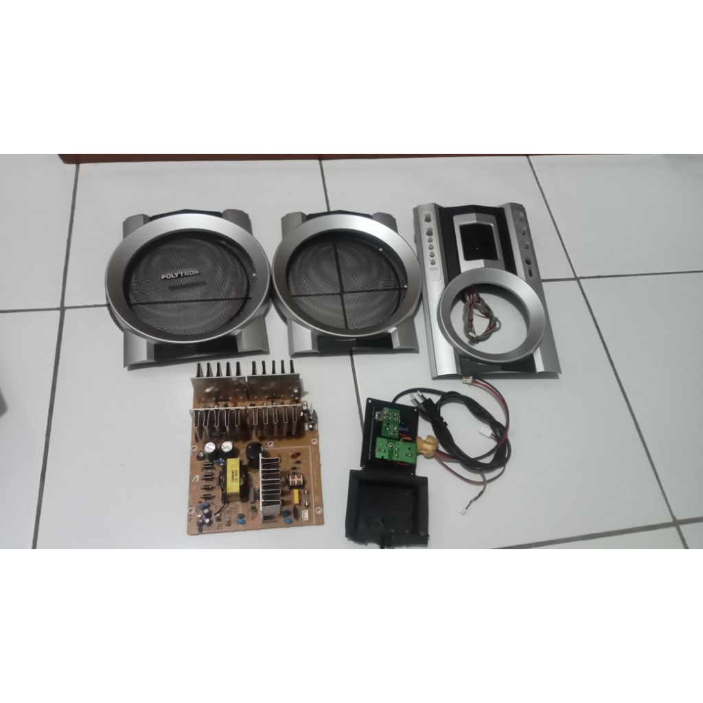 power Amplifier speaker aktif polytron