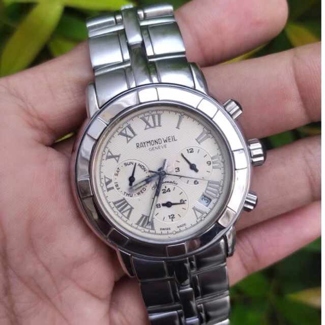 Jam Tangan Mewah Clon premium Raymon d Weil Geneve Automatic Full bawaan vintage jadul kuno antik cl