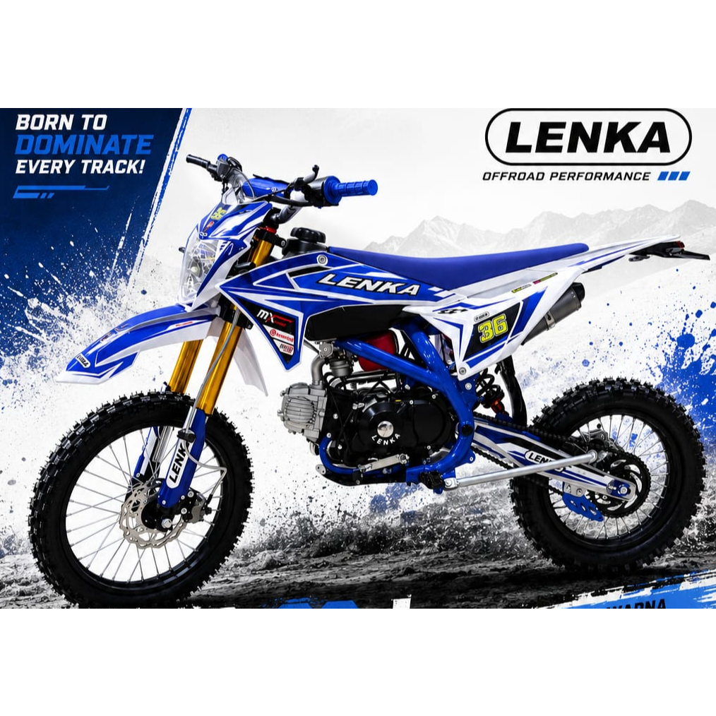 Motor Trail Bensin MEDIUM LENKA MGXP 36 L 125CC Motor Trail Bensin