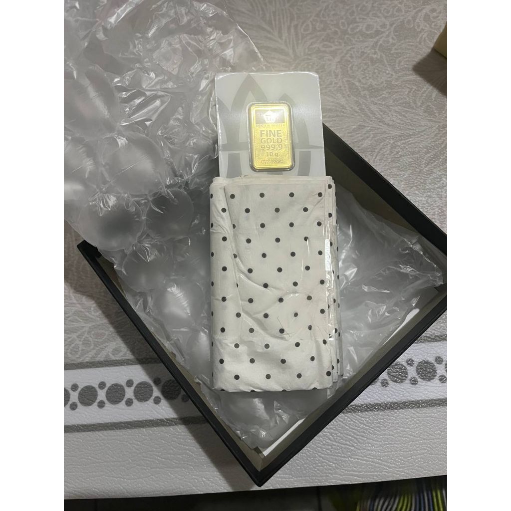 logam mulia antam 10gr - emas batangan 10 gram