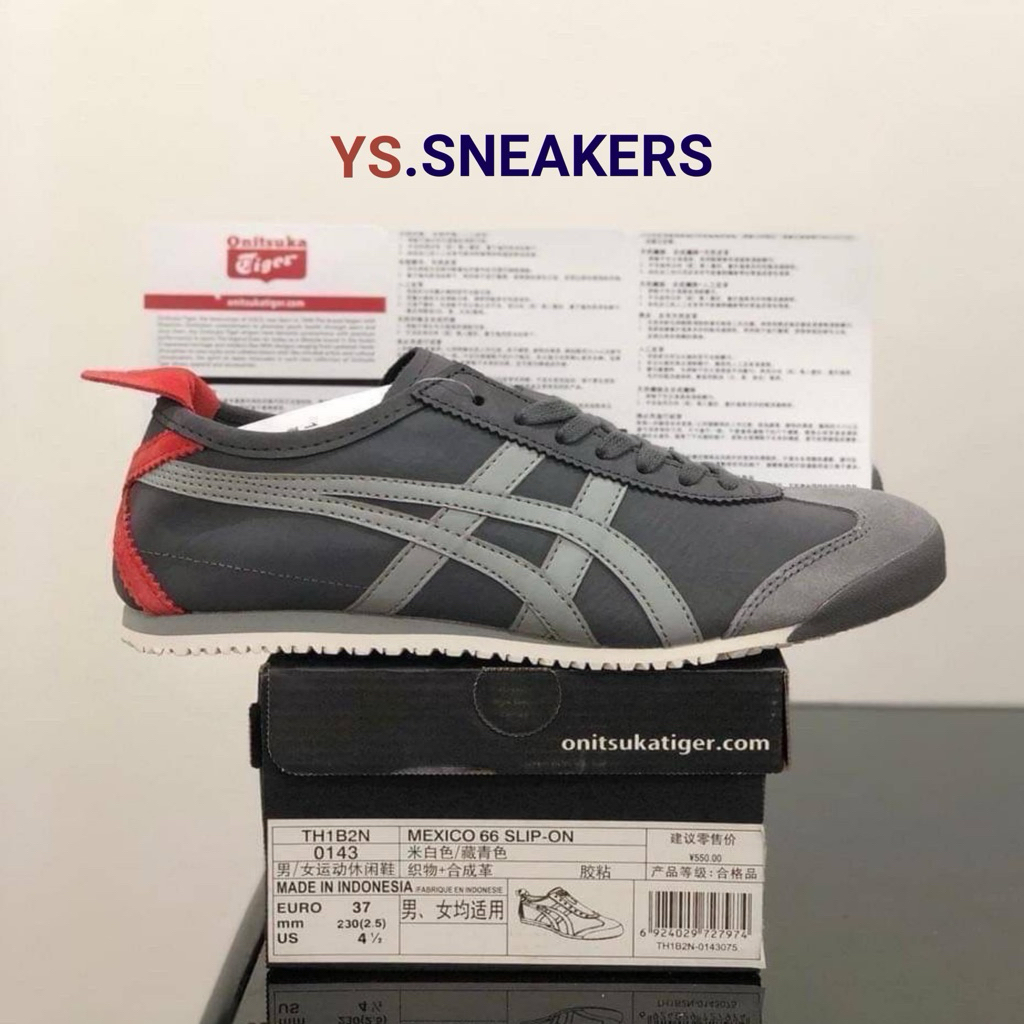 Sepatu Onitsuka Tiger Mexico 66 Grey Stone