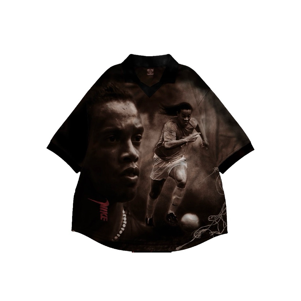 Jersey CactusJack X Ronaldinho Retro Vintage Terbaru