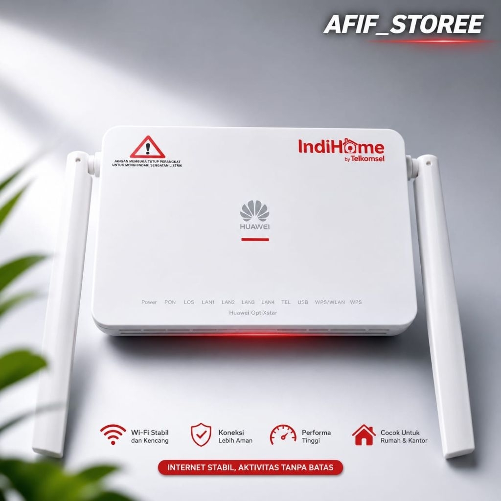 HUAWEI HG8145X6-10 / WIFI 6 PORT BIRU PLUS ADAPTOR