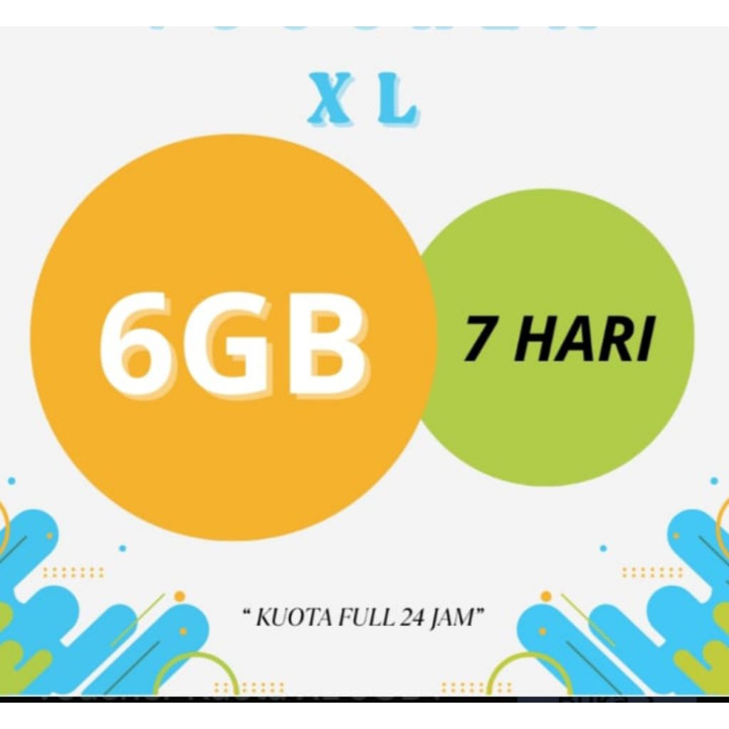 ISI ULANG XL HARIAN / DATA XL 7GB / KUOTA XL 4GB 6GB 10GB 20GB 40GB 75GB