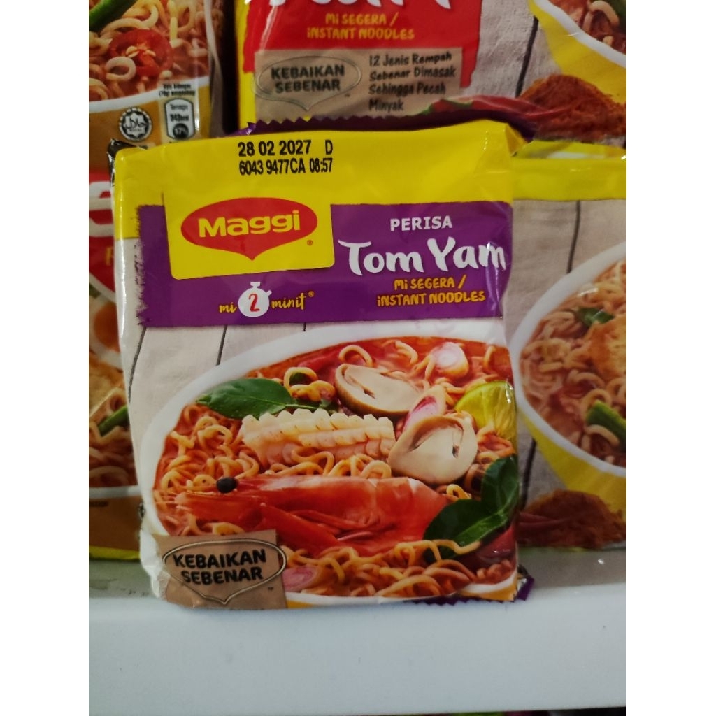[FREE BUBBLE WRAP] Mie maggi perisa tom yum / pc