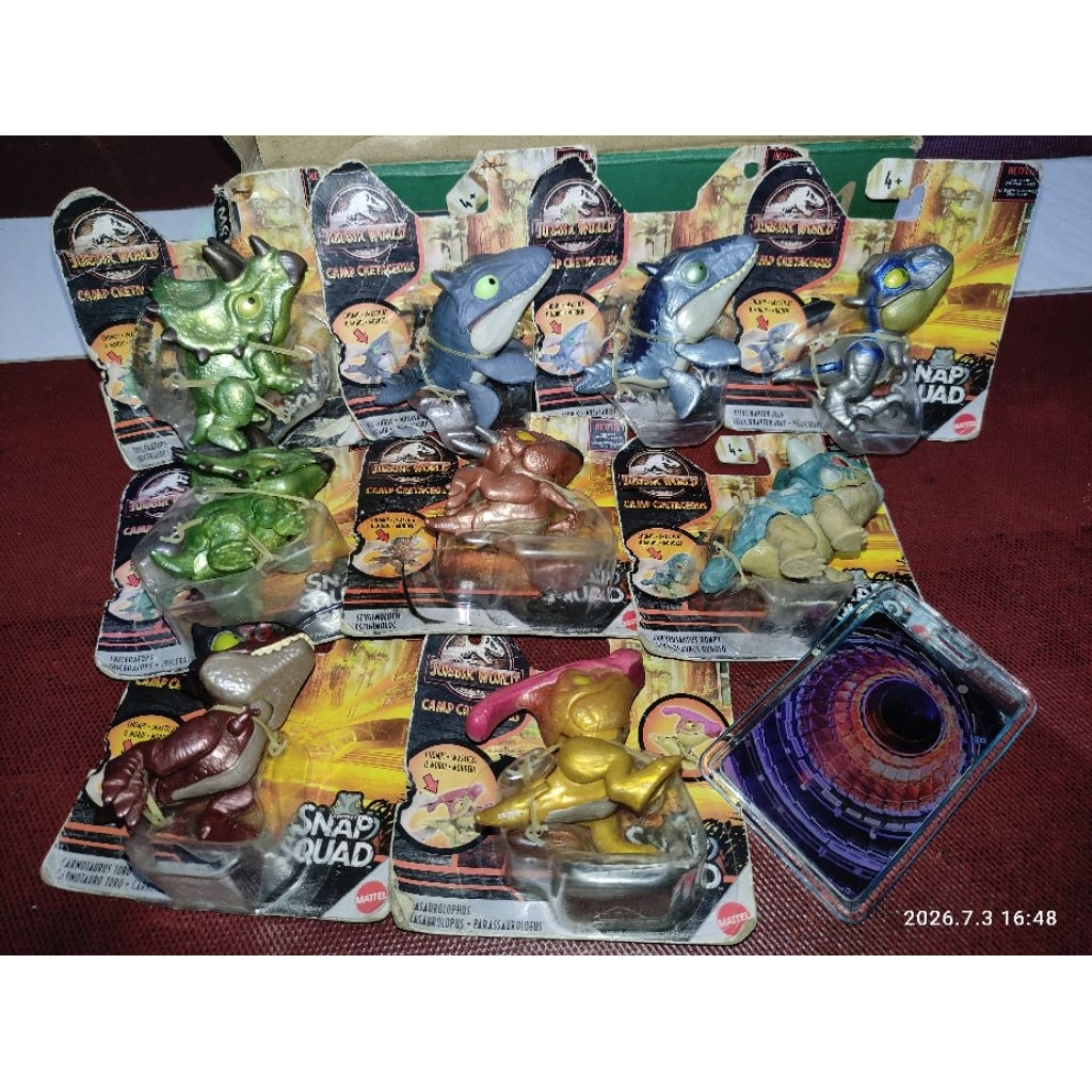 Mattel Jurrasic World Dino Snap Squad