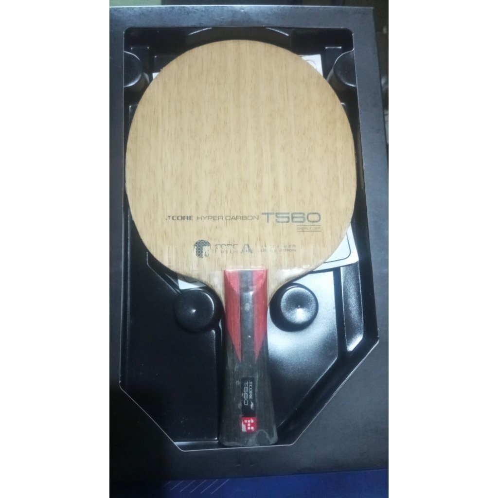tenis meja Tcore hypercarbon t560