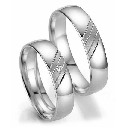 Sidqana Jewelry - Cincin Couple Silver Perak Murni - Couple Ring