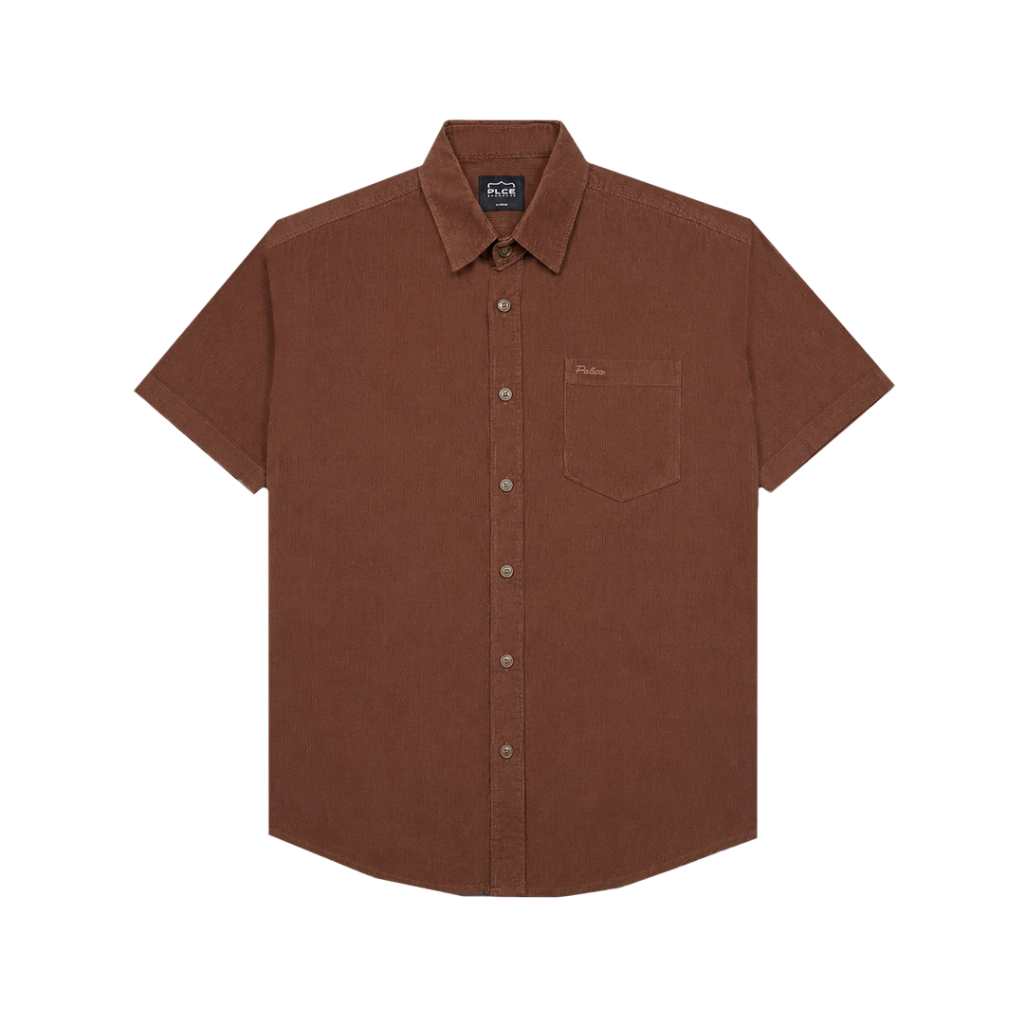 POLICE Kemeja Polos Corduroy Regular Fit Pria