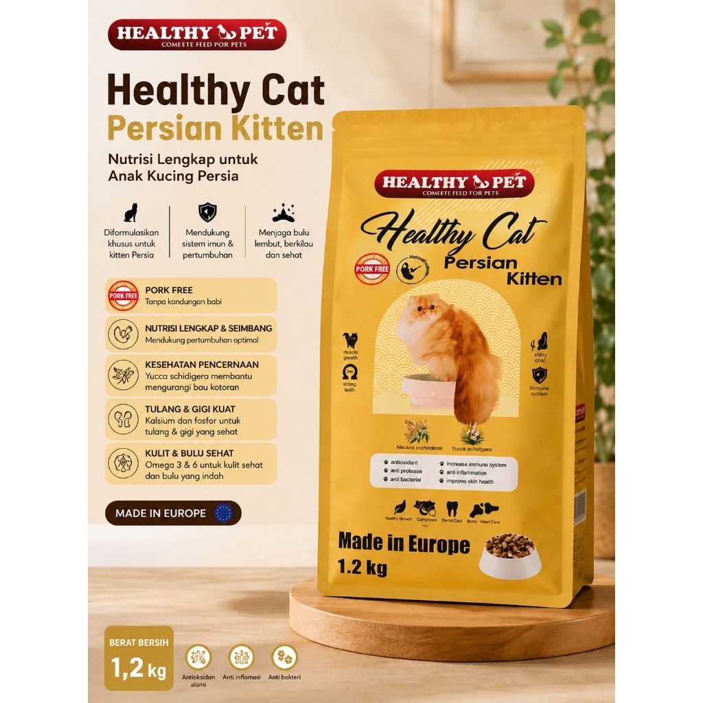 HEALTHY PET – Healthy Cat Persian Kitten 1,2 kg