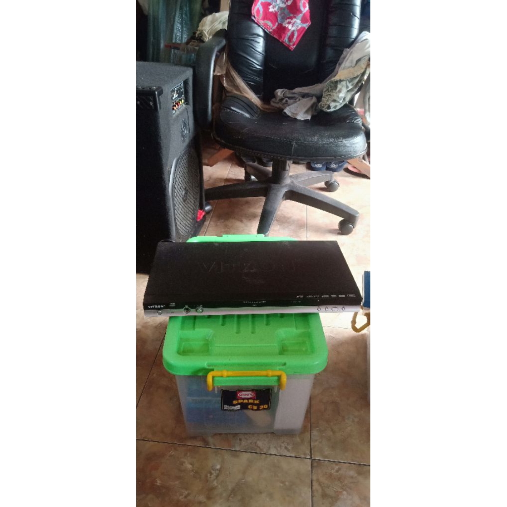 DVD VCD CD PLAYER VITRON DVD-685 NORMAL TIDAK ADA REMOT