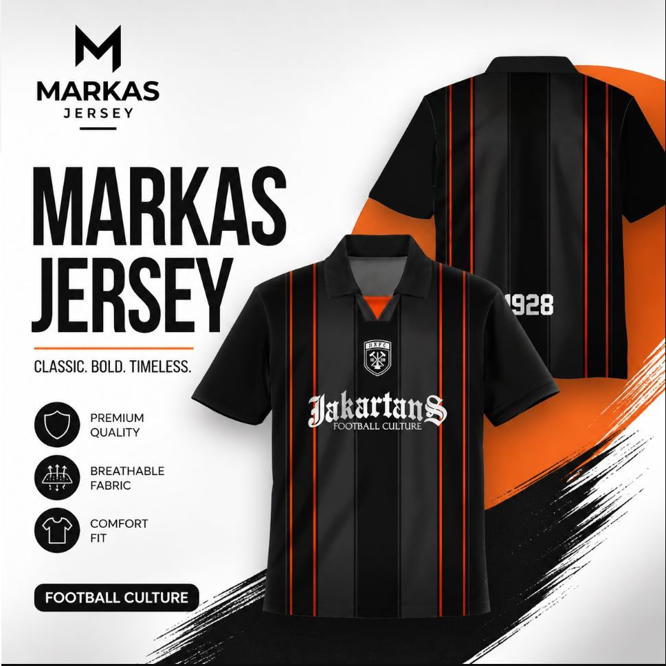 Nightfall Apparel  Fantasy PREMIUM JERSEY JAKARTANS OVERSIZE / BAND / BOLA / KAOS / BADMINTON CASUAL