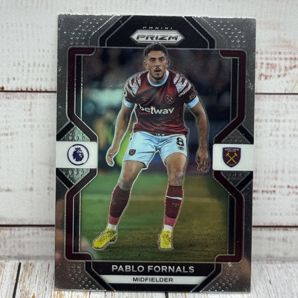 Kartu Bola Fornals West Ham Panini Prizm Original