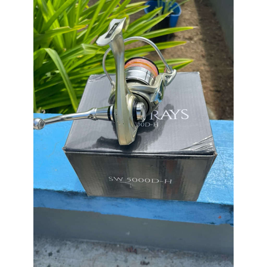 REEL TRIDENTECH SILVER REY SW 5000 DH second Mulus