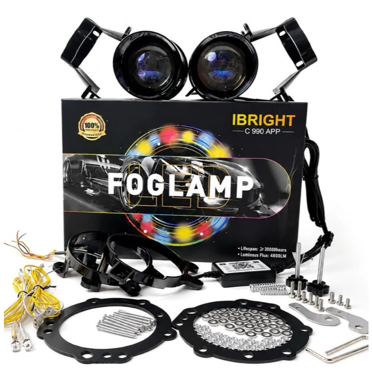 Foglamp Ibright C990- RGB Devil - 3 Warna